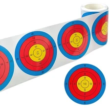 Guyuyii 3" Target Stickers for Shooting Practice – Self-Adhesive Target Pa