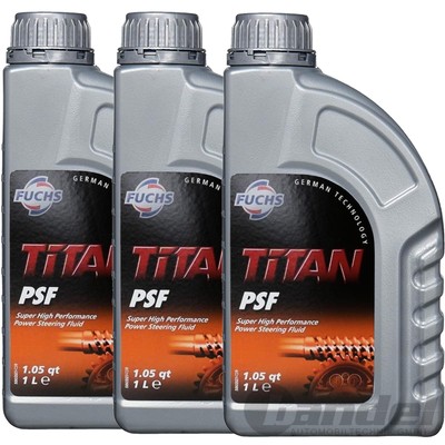 3-Liter FUCHS TITAN PSF ZENTRAL-HYDRAULIKÖL SERVOLENKUNG LENKGETRIEBEÖL MB 236.3