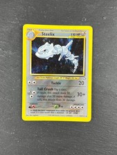 Pokemon TCG Steelix Neo Genesis Holo Karte 15/111 Rare NM