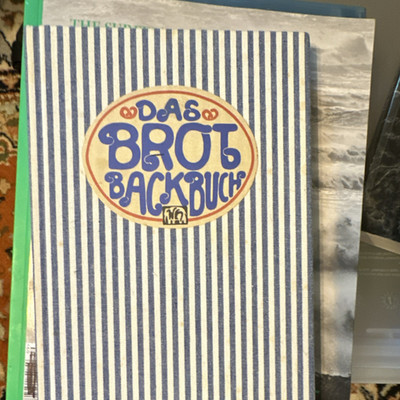 Das Brot Backbuch Hardcover German Nonfiction Cookbook Bread & Baking
