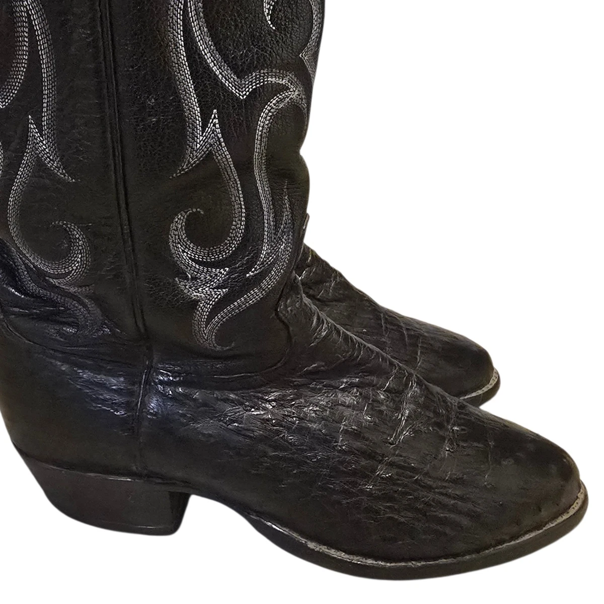 Tony Lama Black Western Boots for Men | eBay