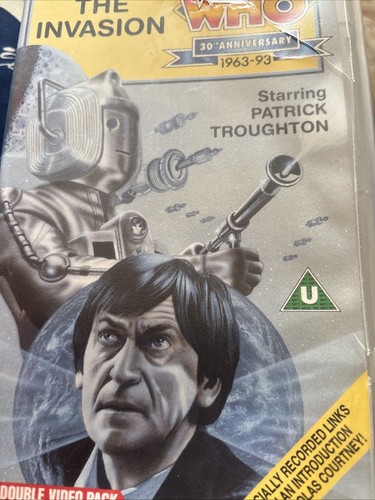Doctor Who: The Invasion VHS Double Pack 30th Anniversary Edition