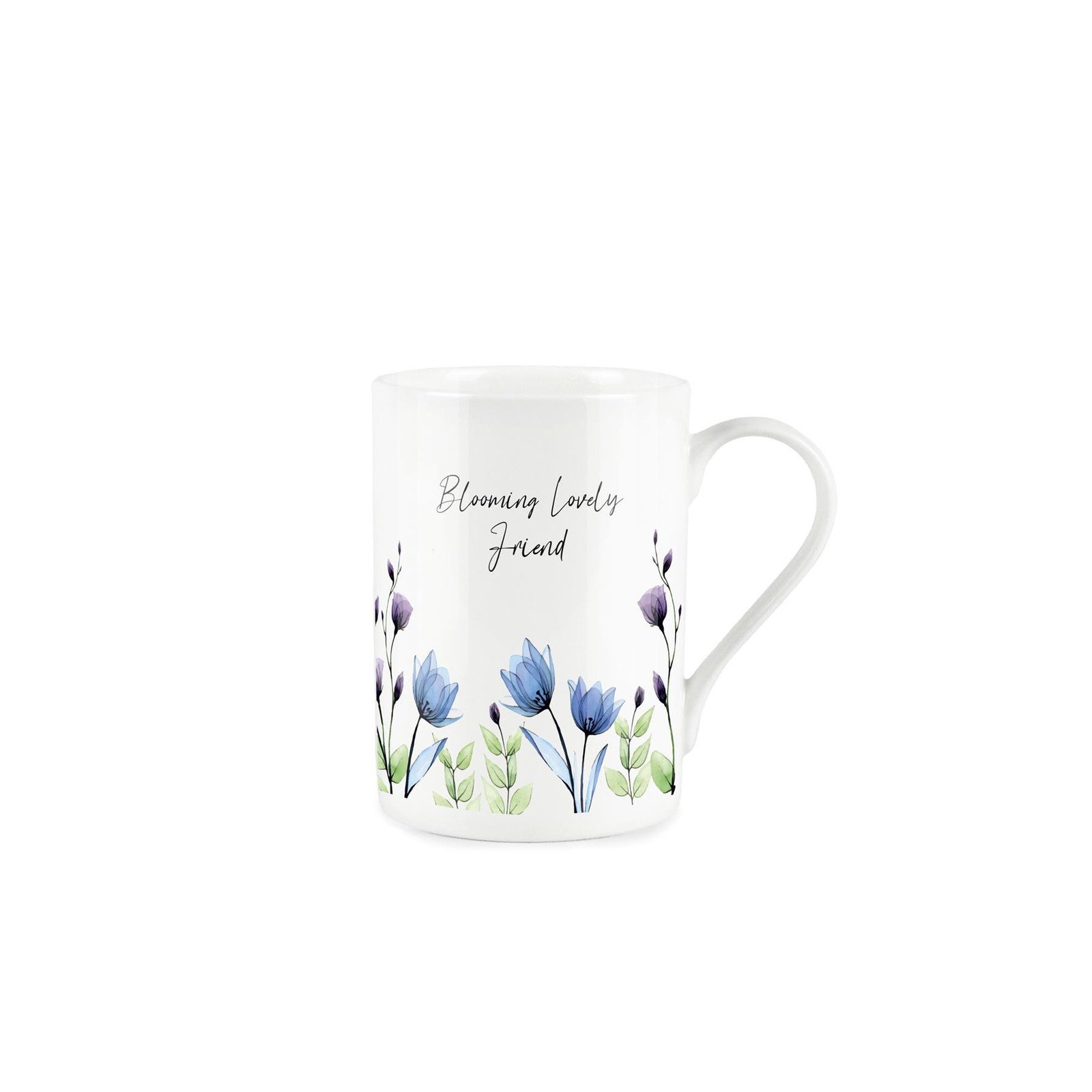 Friend Mug - Blooming Lovely Floral Gift Tea/Coffee Bone China Mug Gift Present