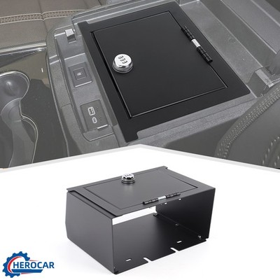 Console Armrest Safe Box W/ Password Lock Box For Chevy Suburban Tahoe 2015-2019