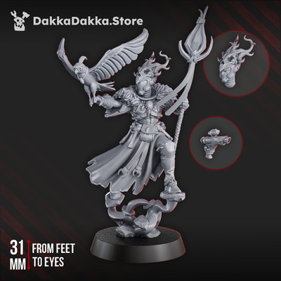 Zenu der Spirithalter - DakkaDakka Store/Sci-Fi/Tischplatte Miniatur