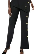 Antthony Women's Asymmetrical Pant Black