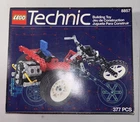 LEGO Technic 8857 Street Chopper Open Box W/ Instructions 1993 Vintage Set
