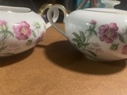 Heinrich Montrose Floral Porcelain Creamer & Lidded Sugar Bowl Set 3pc — photo 2