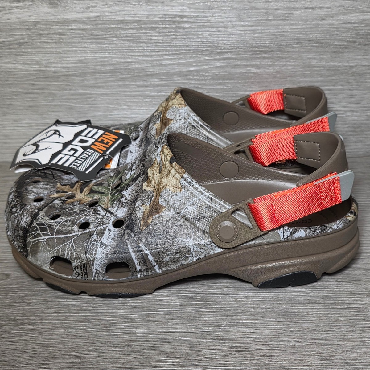 Crocs Adult Classic All-Terrain Realtree Edge Adjustable Camo Clogs- M8/W10- New Amazon.com | Crocs Unisex-Adult Classic All Terrain Camo  main image 2