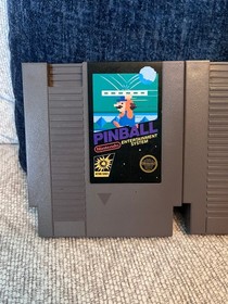 Lote de 5 juegos de tornillo Nes - Super Mario Bros, Pinball, Gyromite &iexcl;Probado y funcionando!