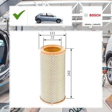 Bosch Luftfilter PEUGEOT 306 Schrägheck (7A, 7C, N3, N5) 1.9 DT