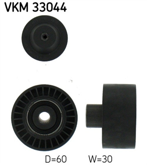Original SKF Deflection/Guide Pulley Ribbed Belt VKM 33044 for Citroën Ford - Image 14