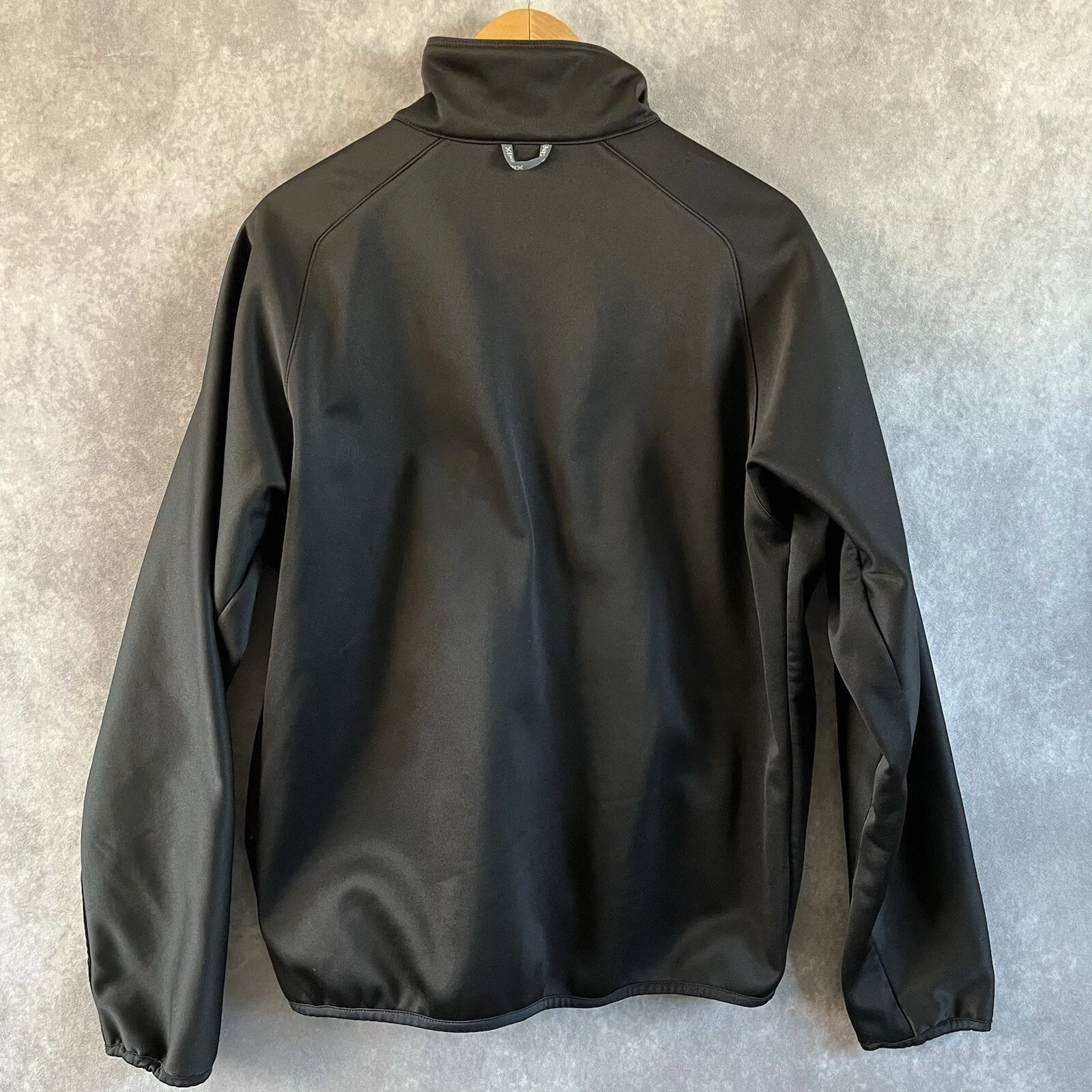 Phenix Softshell Jacket Mens Medium Black Aerothermo Fleece Lined EY5G860 - product detail image 8