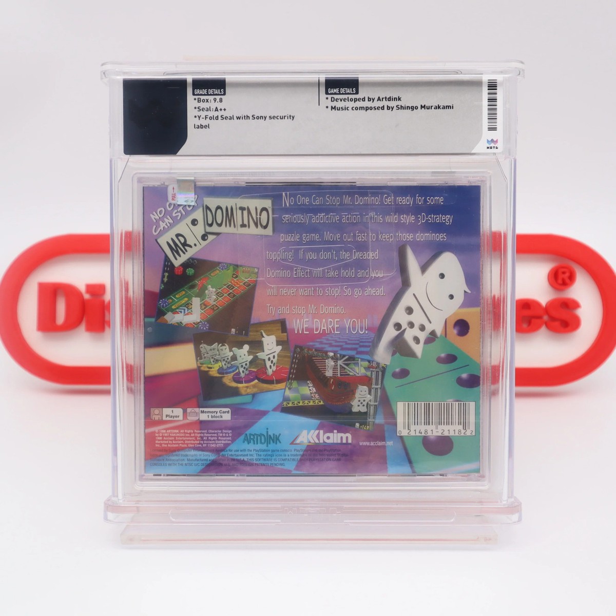 No One Can Stop Mr. Domino (Sony PlayStation 1, 1998) for sale