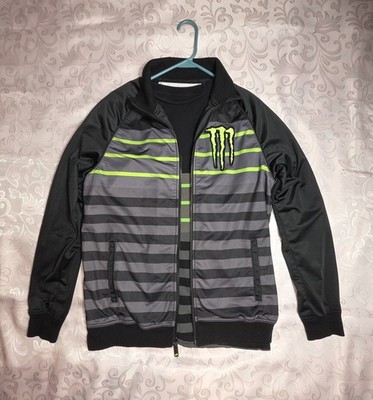 One Industries Monster Energy Full Zip Track Jacket And Matching Tshirt Medium