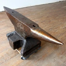 Vintage 440 Lb Krageloh Blacksmith Anvil, South German Style, Free Biz Shipping