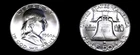 1960-P GEM-BU++++ LOWEST 60S MINTAGE (KEY) 50C FRANKLIN HALF DOLLAR MS++++ FBL