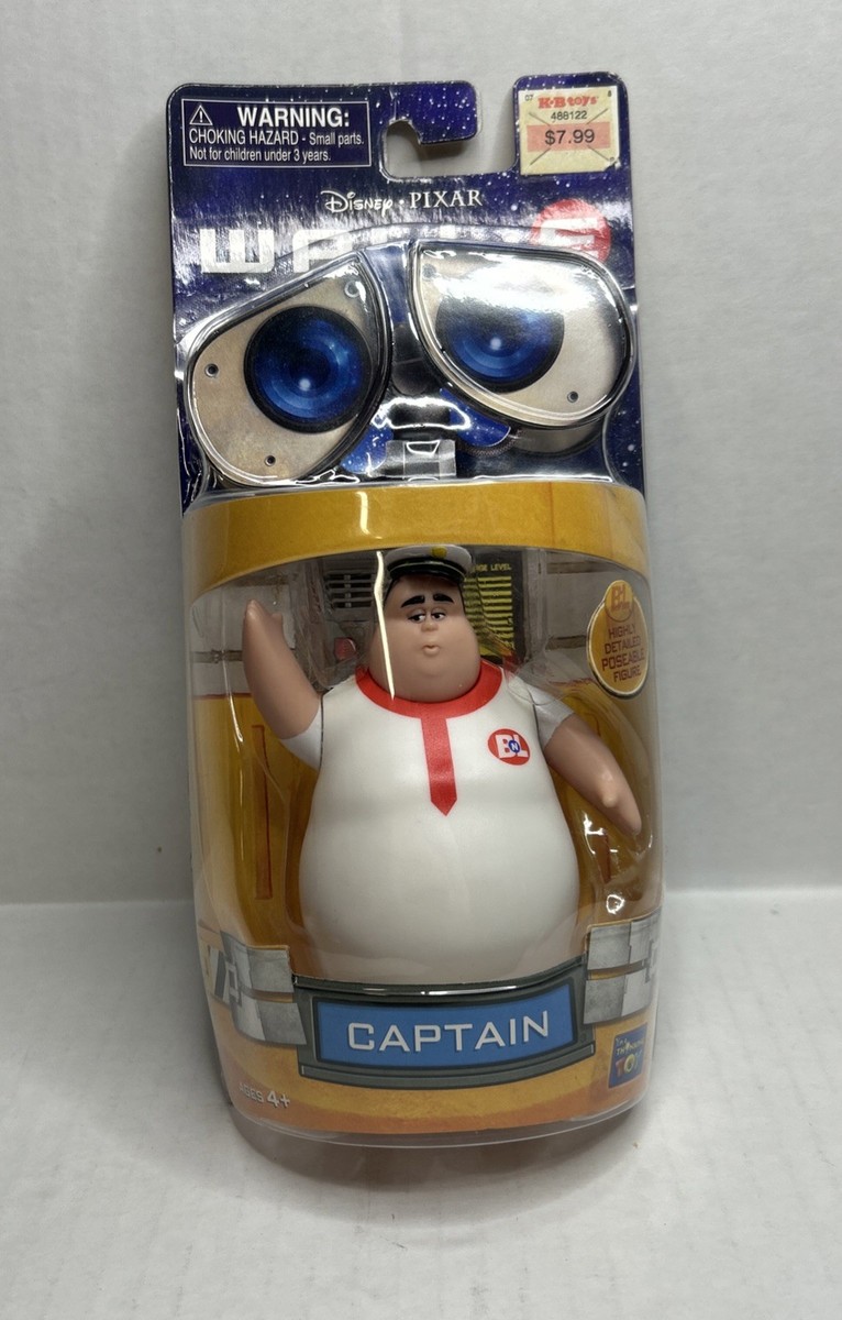 Disney Pixar WALL-E Movie Series 5 Inch Tall Figure - CAPTAIN NIP