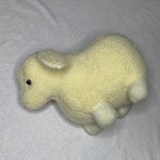 Eden Toys Vintage Lamb Plush Brown Eyes 14 Inches Vintage