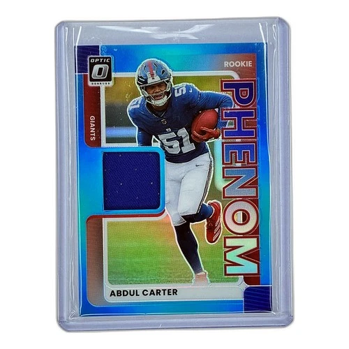 2025 Donruss Optic Abdul Carter Neon Blue (RAW)