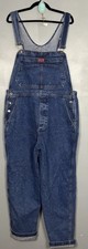 Vintage 90 s Guess By Georges Marciano Blue Denim Overall XL 32 Inseam