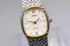 [Near MINT] SEIKO Exceline 1221-5890 19mm Quartz Womens Ladies Vintage Watch