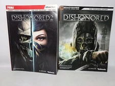 Lot of Dishonored Brady Games & Prima Dishonored 2 Official Strategy Guides 
