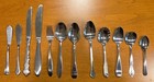 Vintage and Modern Stainless Flatware Knives Fork Spoons Mixed Brands Lot Of 12 — photo 5