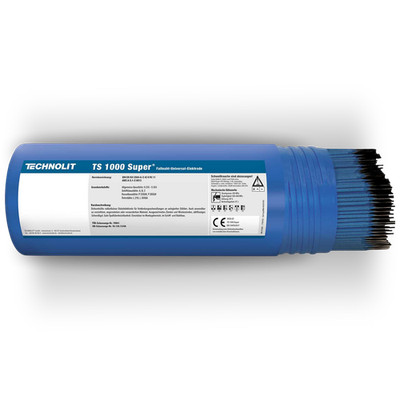 TECHNOLIT TS 1000 Super RC Fallnaht-Elektrode 1 kg | Schweißt Zink, Rost & Farbe