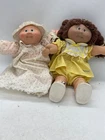 Cabbage Patch Kids Dolls With Dresses & Accessories - Vintage Collectible