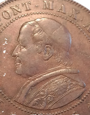 STATO PONTIFICIO. ROMA . 2 SOLDI 1866 PIO IX. BELLA MONETA. 015