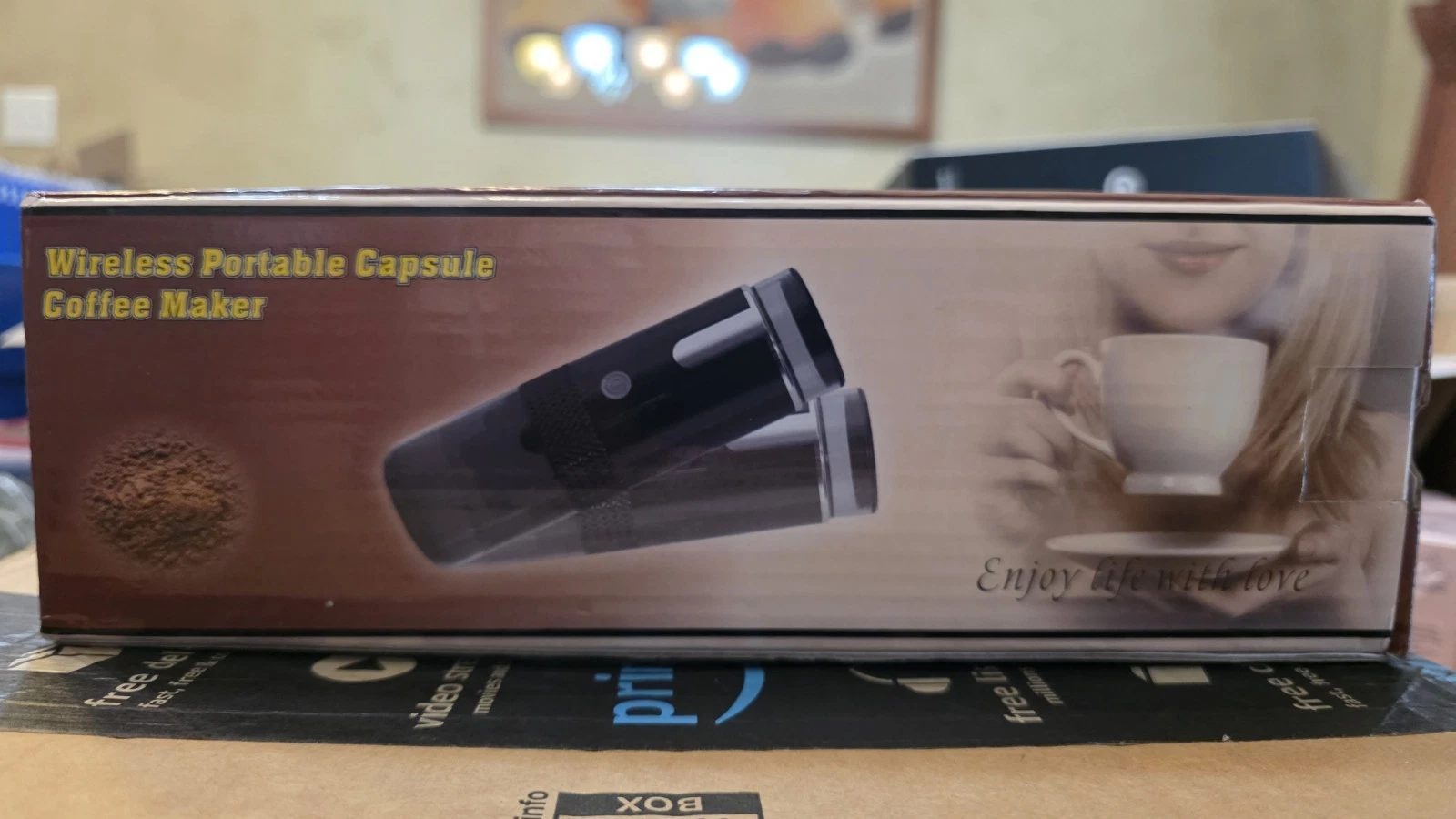 ☕ Wireless Portable Capsule Coffee Maker Travel Espresso Machine USB...