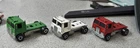 Vintage 1979 Mattel Hot Wheels Diecast Flat Nose  Semi Truck Cabs Lot of 3