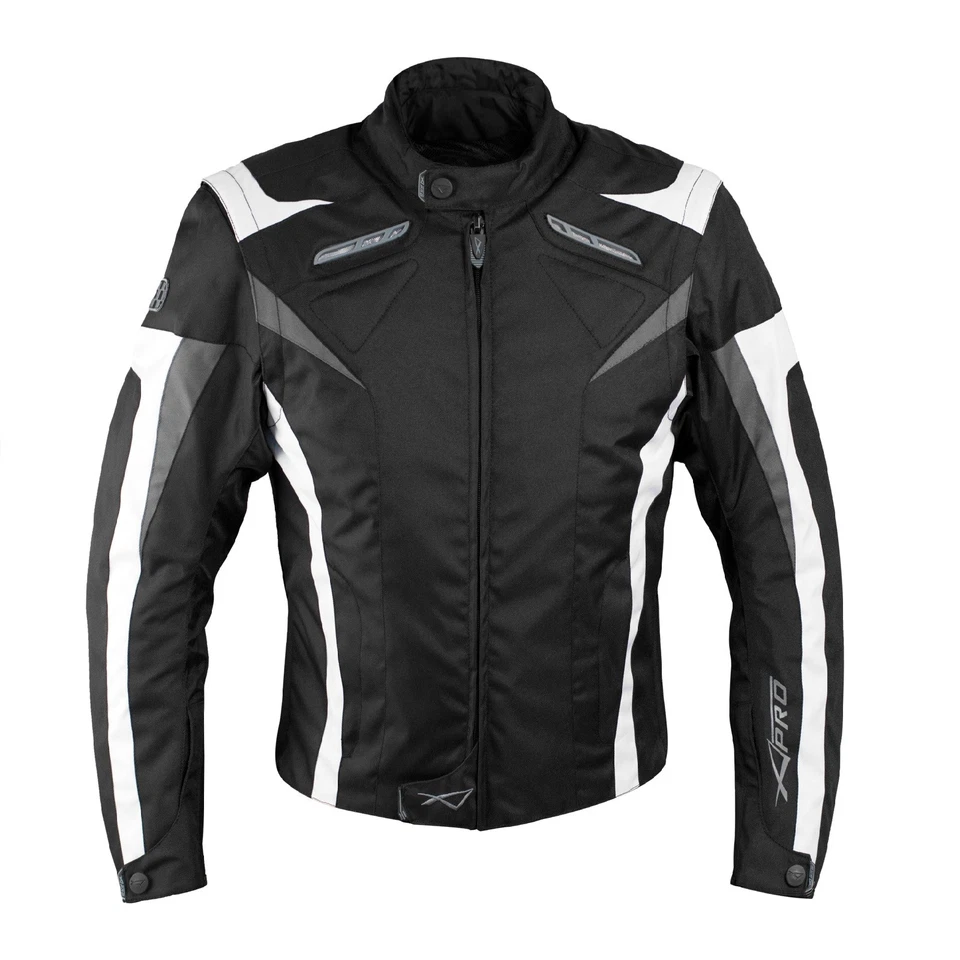 Textil Damenjacke CE Protektoren Thermofutter Lüftungsschlitze Motorrad Roller - Bild 4 von 4