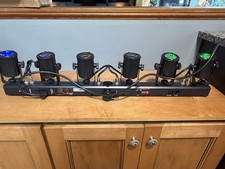 Chauvet 6SPOT LED DJ Stage Lighting System DMX w/ Carry Bag Tested Works