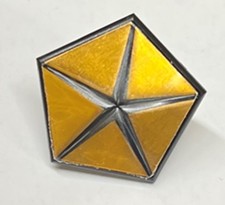 67 68 69 70 71 72 73 74 Mopar Chrysler Fender Pentastar Emblem Plastic