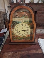 Wildlife Clock by Conrad Franz – 8-Day Wind-Up Chiming Clock, Not Working 
