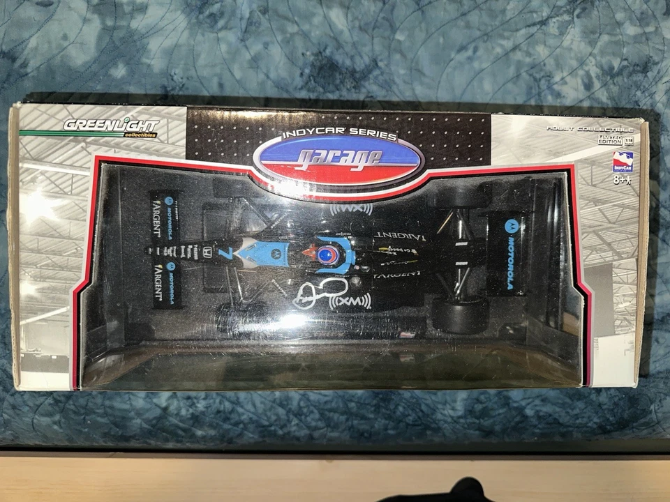 Danica Patrick #7 Greenlight IndyCar Series 2007 escala 1:18 carreras autografiada Foto 2 de 2