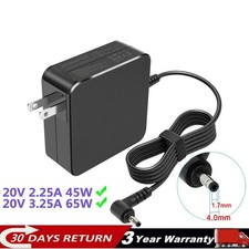 Lenovo 65W Laptop Charger ADLX65CCGU2A AC Adapter for Lenovo IdeaPad 3 15IIL05