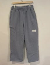 Comfrt Clothing Affirmation Collection Pastel Wide Leg Sweatpants Baggy Large