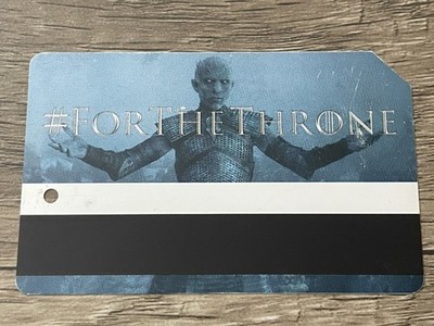 MetroCard Game of Thrones Final Season 2020 The Night King Westeros HBO MTA GOT