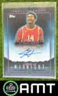 De'Andre Hunter Auto 2023-24 Topps Midnight Stroke of Atlanta Hawks #SMA-DH