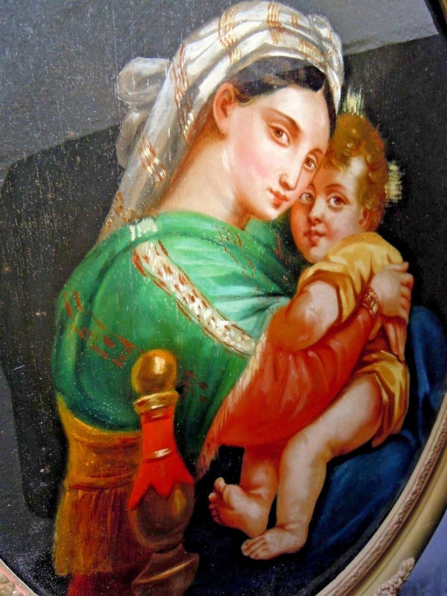 LA MADONNA DELLA SEGGIOLA 19TH CENTURY - REF No. 2028 – Connaught Antiques