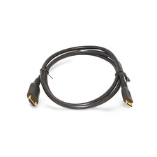 3ft HDMI Type C Male to HDMI Type A Male Adapter Cable - Black