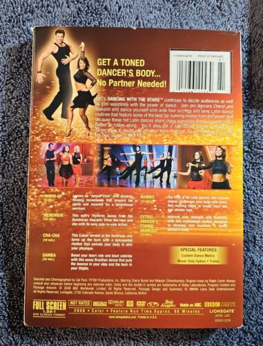 🆕 DANCING WITH THE STARS CARDIO DANCE & Latin Cardio Dance Work Out DVDs Sealed - Picture 3 of 6