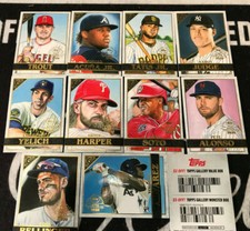 2020 Topps Gallery Preview Complete Set of 10 W/ $5.00 Off Coupon 