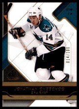 2008-09 SP GAME USED GOLD JONATHAN CHEECHOO 014/100MATCHING SAN JOSE SHARKS #88