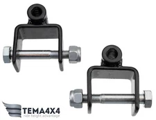 Tema4x4 40mm Rear shock extenders for Honda FIT FREED INSIGHT GRACE JAZZ STEPWGN