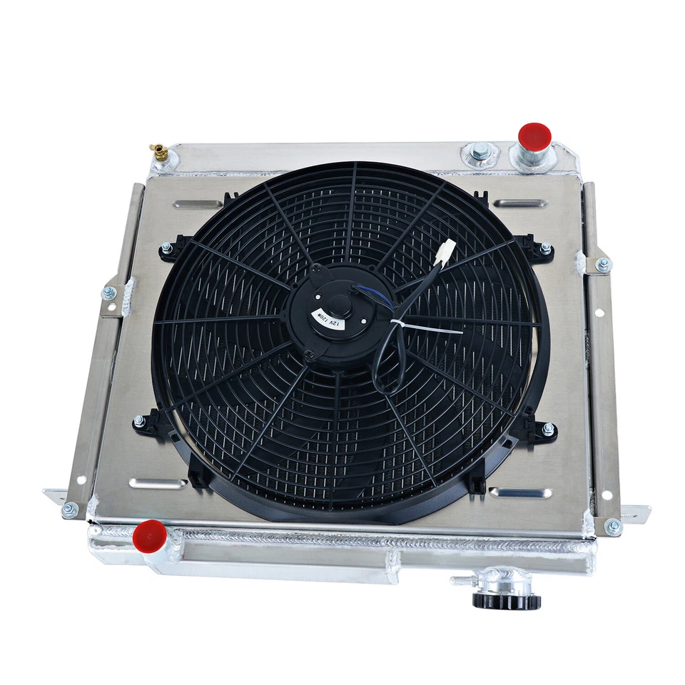 3 Row Radiator fit 1986-1992&1989 Jeep Grand Cherokee Commander 2.5L 2.8L V6 Foto 4 de 4