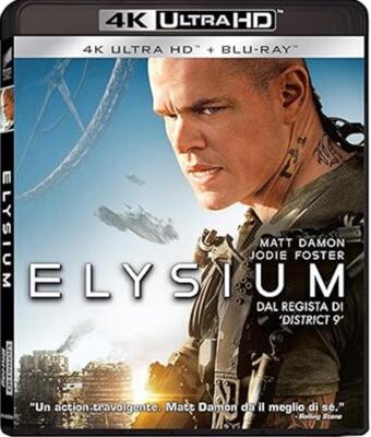 Elysium (4K Ultra HD+Blu-Ray) (Region 2 PAL) - Neill Blomkamp